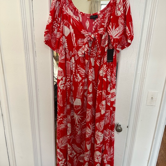 Eloquii floral maxi dress- never worn with tags on - Picture 2 of 2
